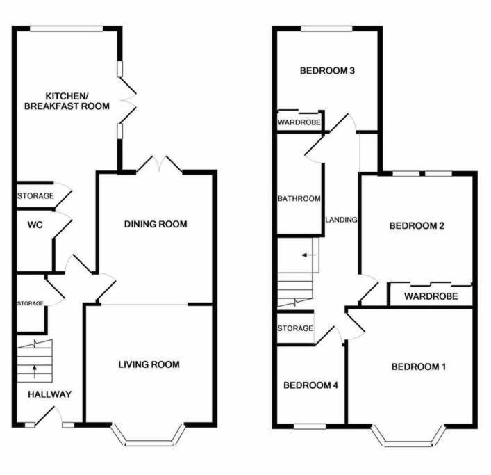 Spacious 4 Bed Rooms, Parking, Garden And Near Parks, Beaches And University Bournemouth Exterior photo